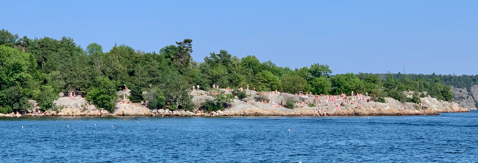 Fjäderholmarna klippbad